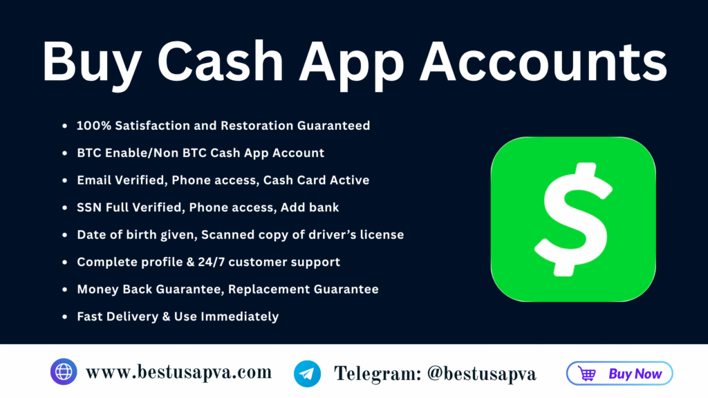 Buy Verified Cash App Accounts