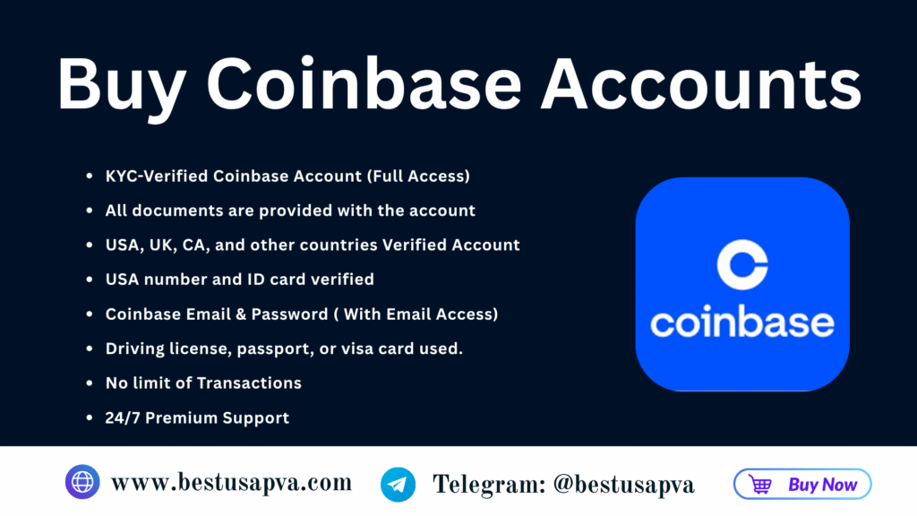 Buy Verified Coinbase Accounts