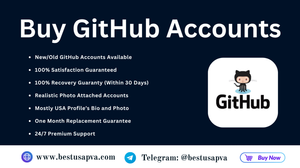 Buy GitHub Accounts