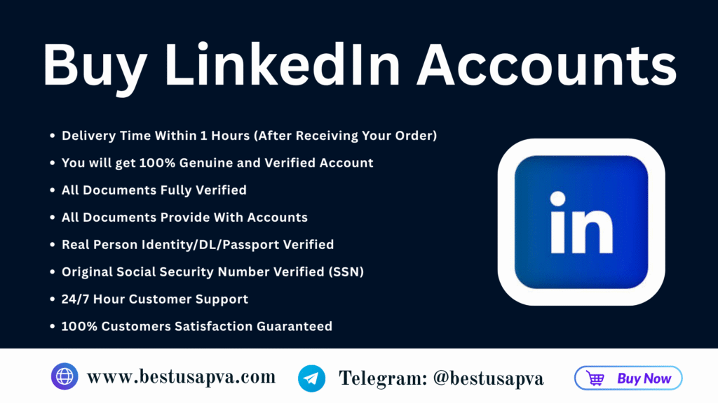 Buy LinkedIn Accounts