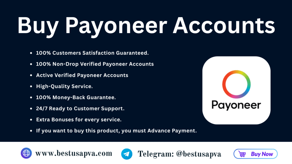 Buy Verified Payoneer Accounts