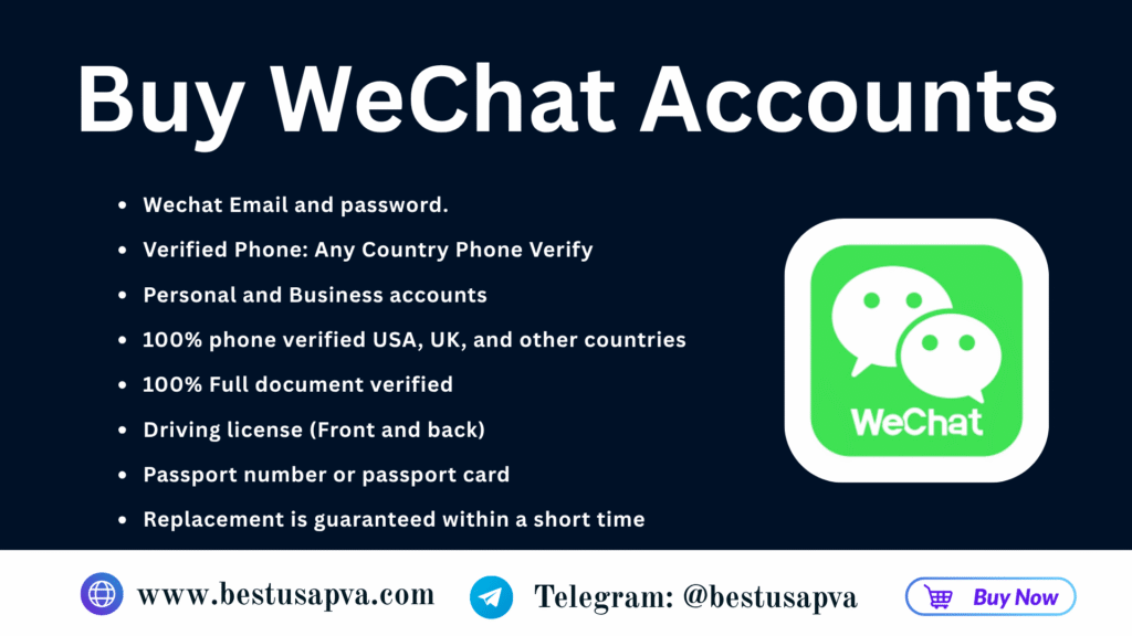 Buy WeChat Accounts
