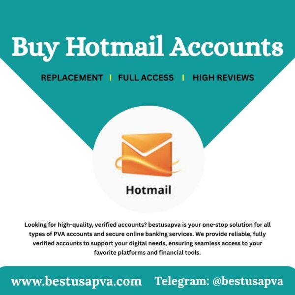 Buy Hotmail Accounts
