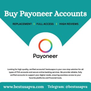 Buy Verified Payoneer Accounts