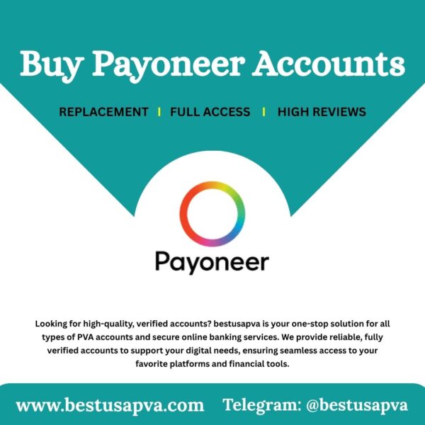 Buy Verified Payoneer Accounts