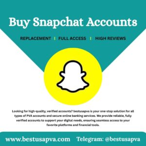 Buy Snapchat Accounts