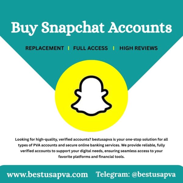 Buy Snapchat Accounts